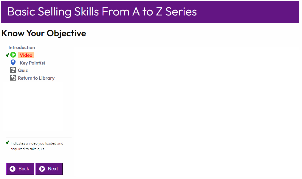 Basic Selling Skills