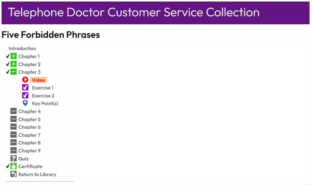Customer Service Phrases