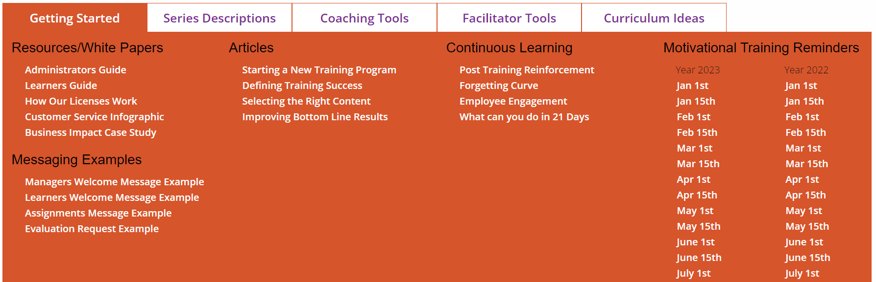 Admin Resources