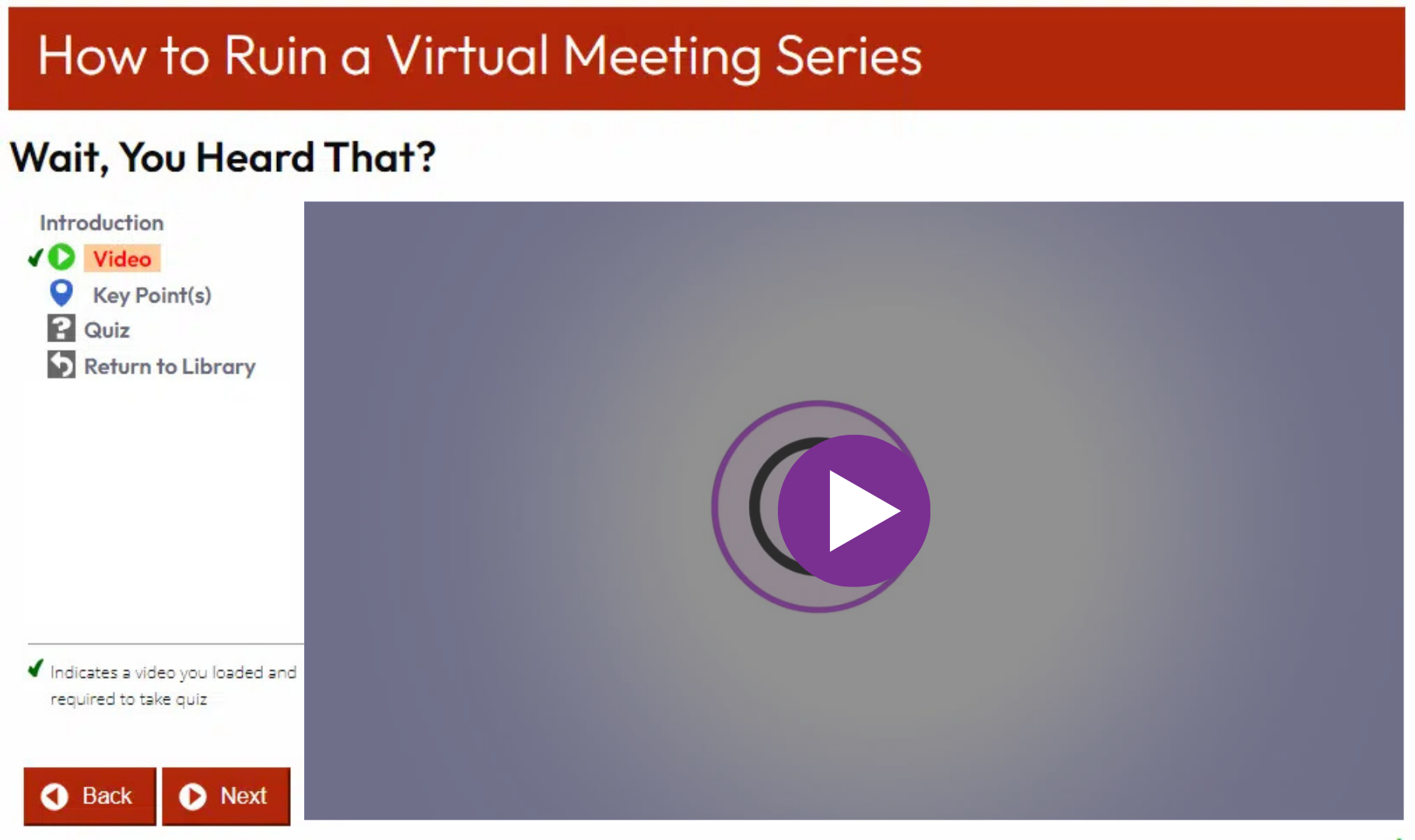 How to Ruin a Virtual Meeting Series