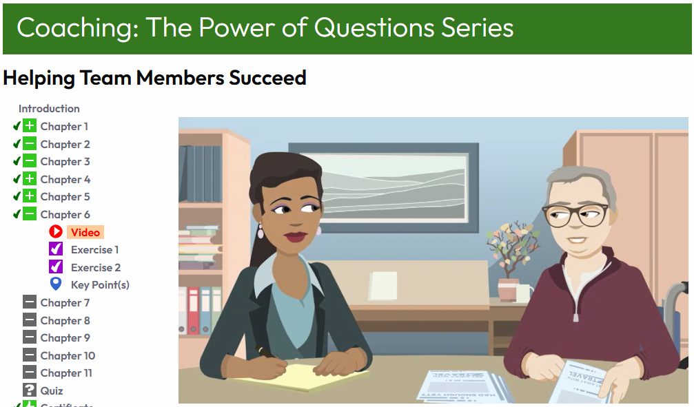 Coaching The Power of questions.