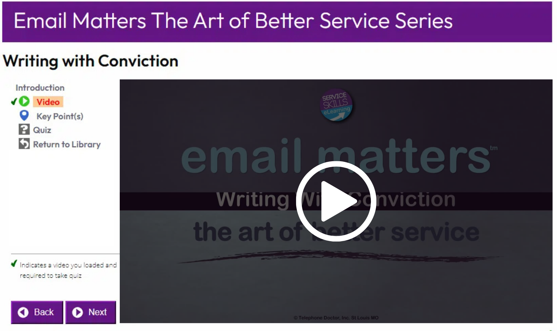 Email Matters The Art of Better Service Series