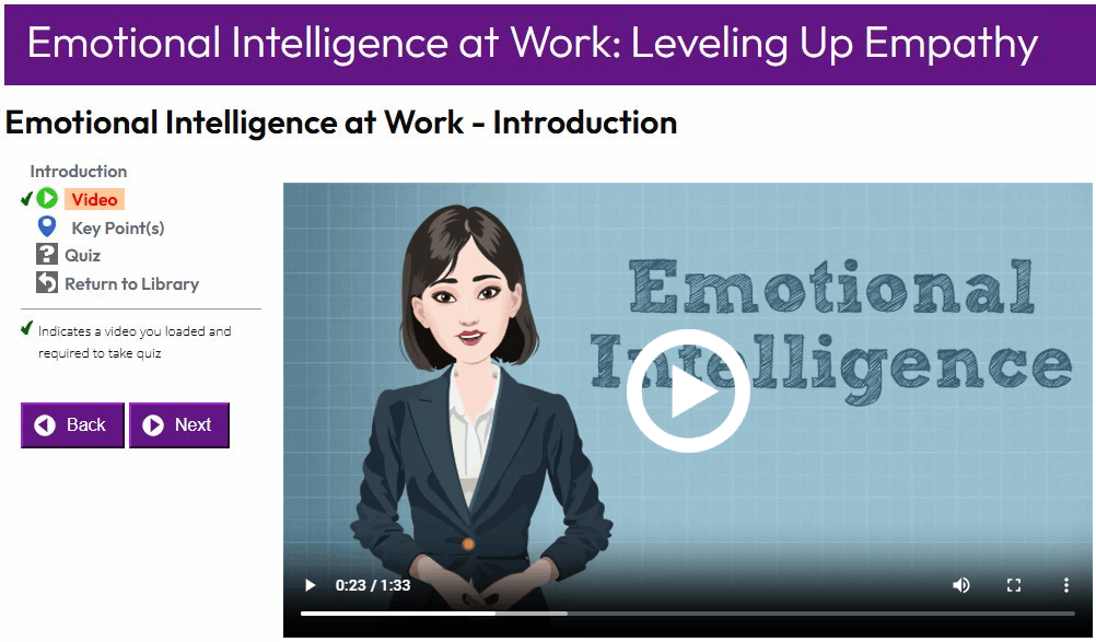 Emotional Intelligence training