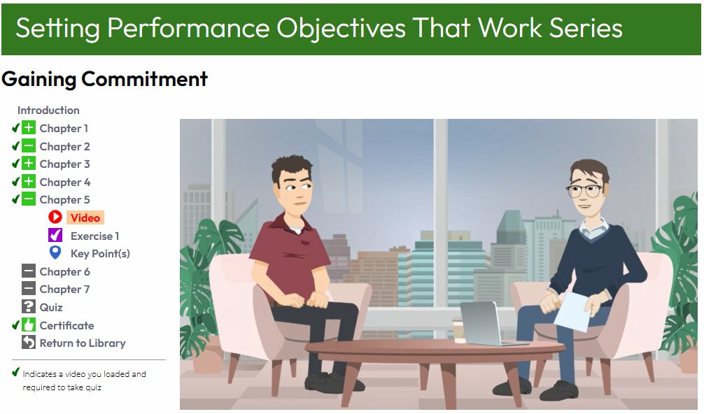Setting Performance Objectives.