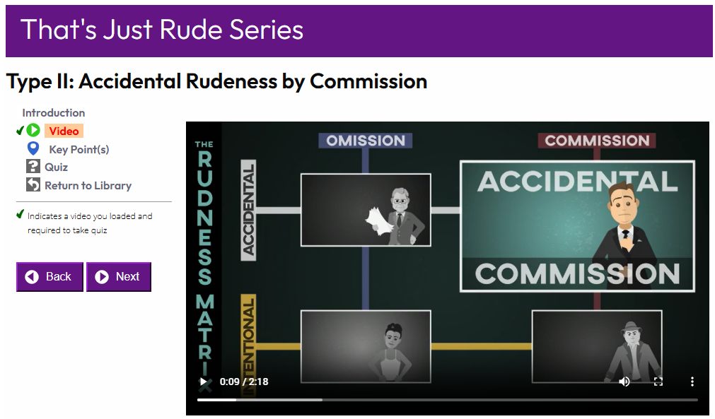 thats just rude series
