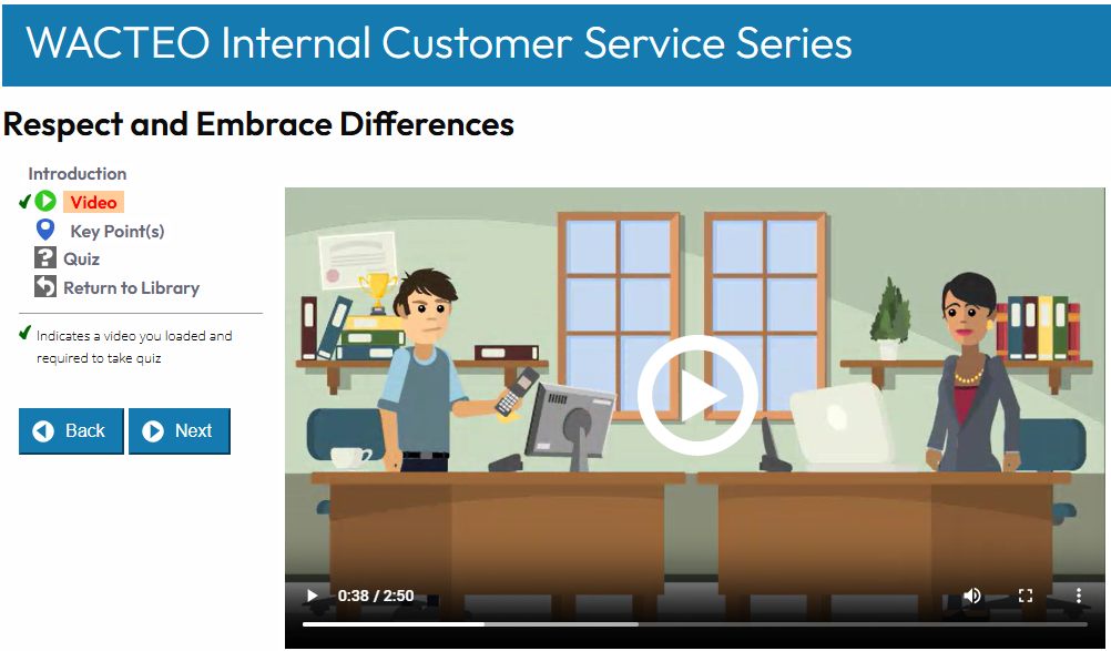 WACTEO Internal Customer Service Series