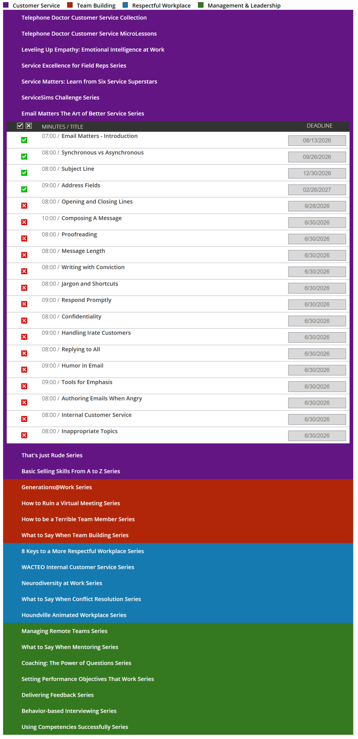 asignmnets.serviceskills.net admin assignments TeamID= ()